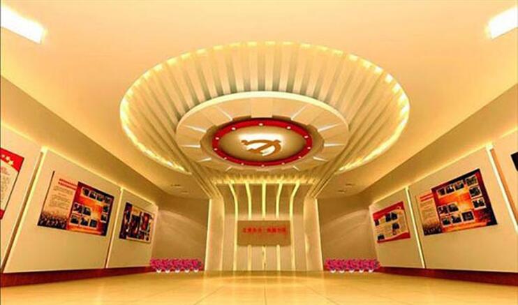 深圳展馆形象墙设计