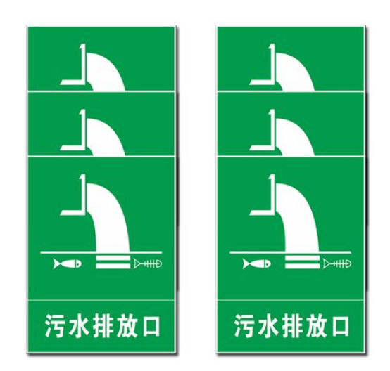 标志牌/提示牌 废气排放口危险废物环境保护标识牌标志牌