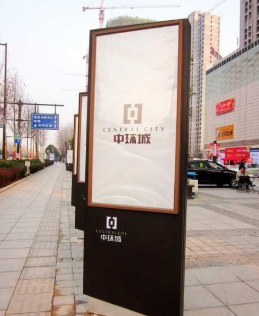 大型商场拉布灯箱地铁车展车站拉布灯箱