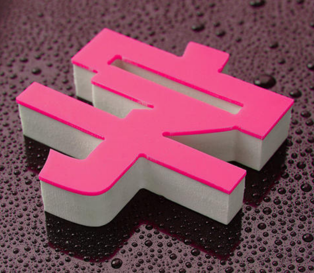 门头字有机雕刻 pvc 背景墙字公司招牌字
