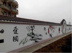 文化墙彩绘制作多少钱？