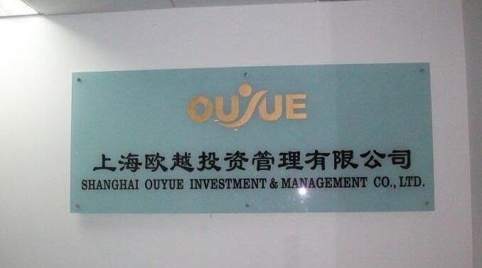 上海欧越投资管理有限公司亚克力背景墙设计