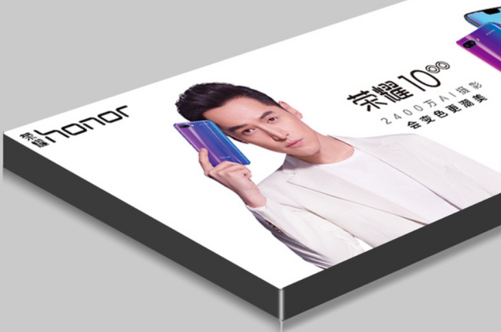 商场超市立柱灯箱 包柱灯箱 立柱卡布灯箱 