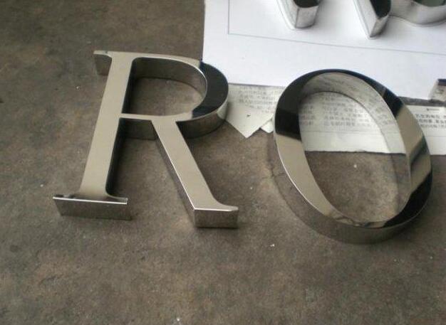 字母不锈钢金属字制作效果图