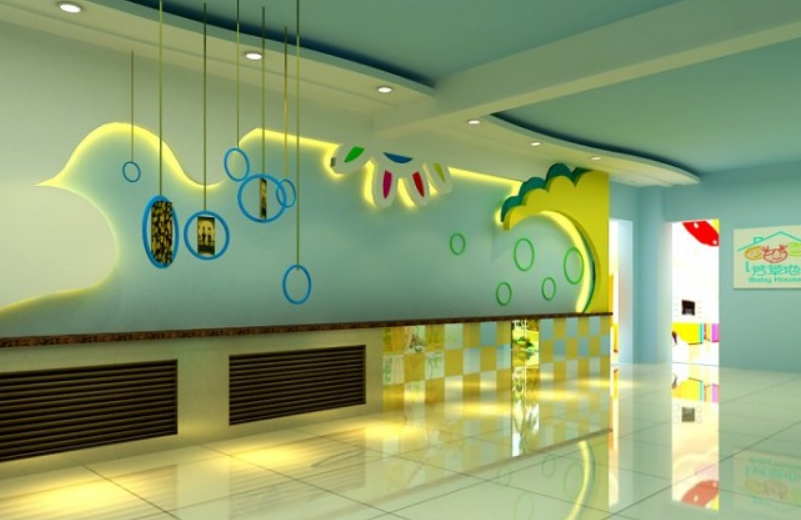 微立体儿童空间形象墙设计幼儿园形象墙主题墙设计墙面设计3d效果图