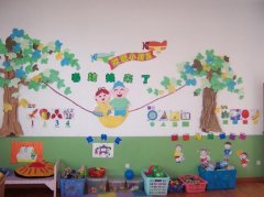 幼儿园春天文化墙制作效果图