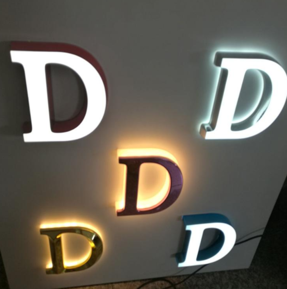 钛金字立体发光字