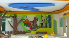 创意幼儿园形象墙设计