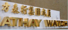钛金字安装时注意事项